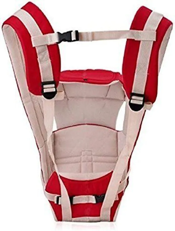 Souxe_Baby_Carrier_With_Cotton_Fabric,_For_5_To_17_Months,_Max_Weight_Up_To_17_Kgs_Baby_Carrier_Red,_Front_Carry_Facing_Out