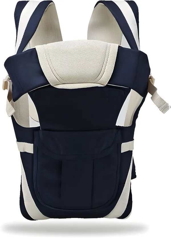 Laee_Cute_Quality_With_Strong_Belt_4_In_1_Position_Baby_Baby_Carrier_Blue,_Front_Carry_Facing_Out