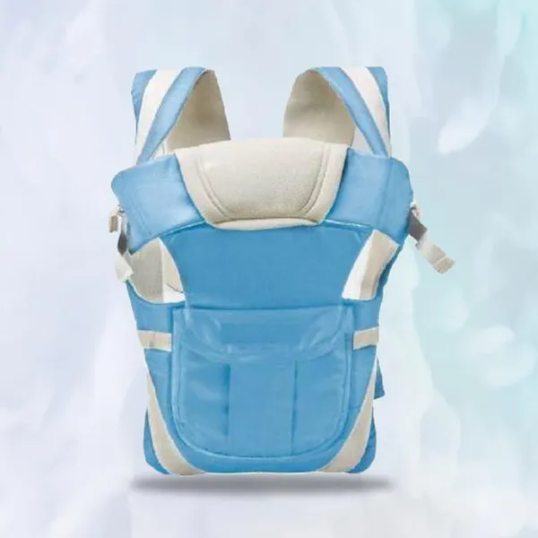 Angelic_Beauty_4_In_1_Position_With_Comfortable_/_Carry_Bag_/_Head_Support_Baby_Carrier_Baby_Blue,_Front_Carry_Facing_Out