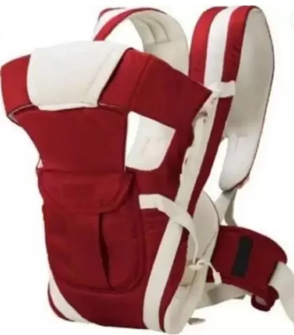Theminiverse_Carirer01_Baby_Carrier_Red,_Front_Carry_Facing_In