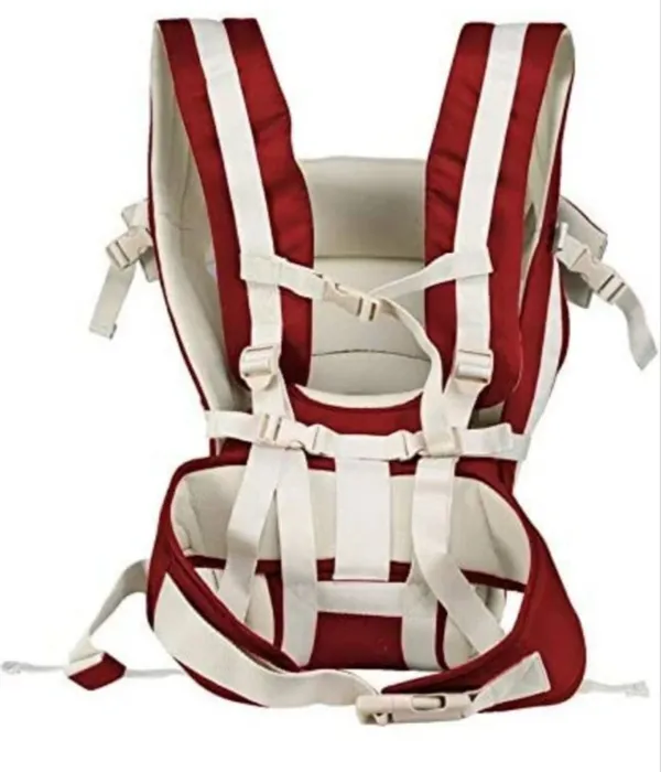 Theminiverse_Carirer01_Baby_Carrier_Red,_Front_Carry_Facing_In