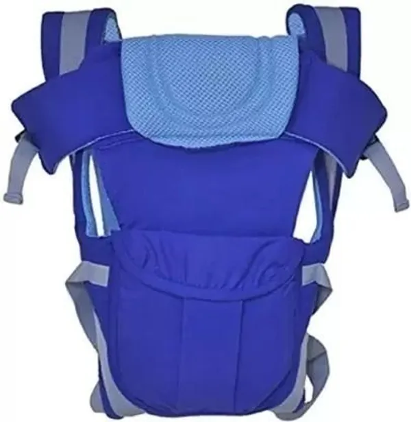 V_N_International_High_Quality_Baby_Carrier_4_In_Position_With_Safety_Belt_/Head_Support_Baby_Carrier_Royal_Blue,_Front_Carry_Facing_In