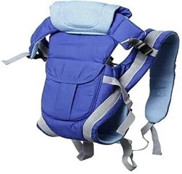 V_N_International_High_Quality_Baby_Carrier_4_In_Position_With_Safety_Belt_/Head_Support_Baby_Carrier_Royal_Blue,_Front_Carry_Facing_In