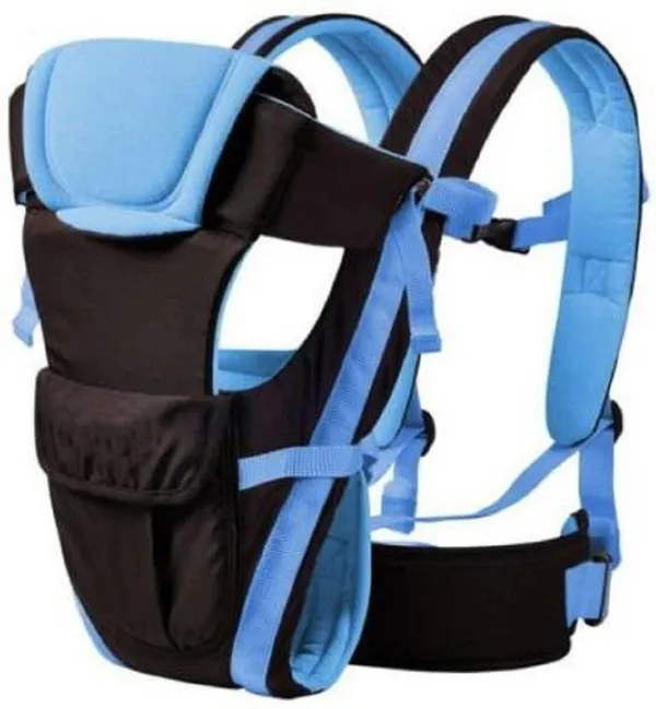 Little_Love_High_Quality_Bag_With_Strong_Belt_4_In_1_Position_Baby_Carrier_Black_Blue,_Front_Carry_Facing_Out
