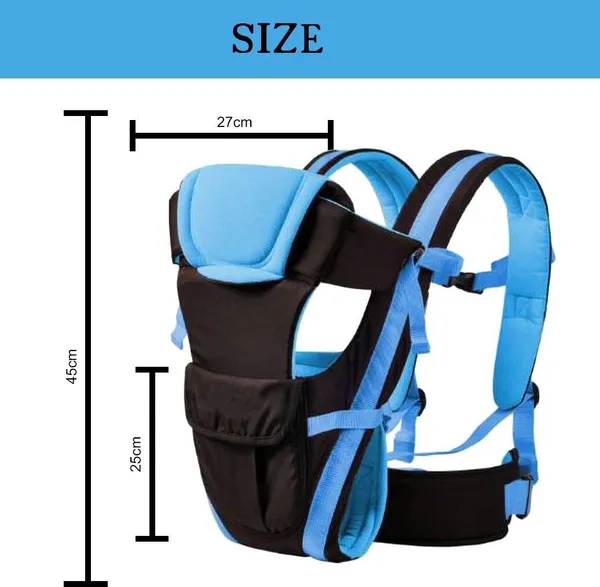 Little_Love_High_Quality_Bag_With_Strong_Belt_4_In_1_Position_Baby_Carrier_Black_Blue,_Front_Carry_Facing_Out