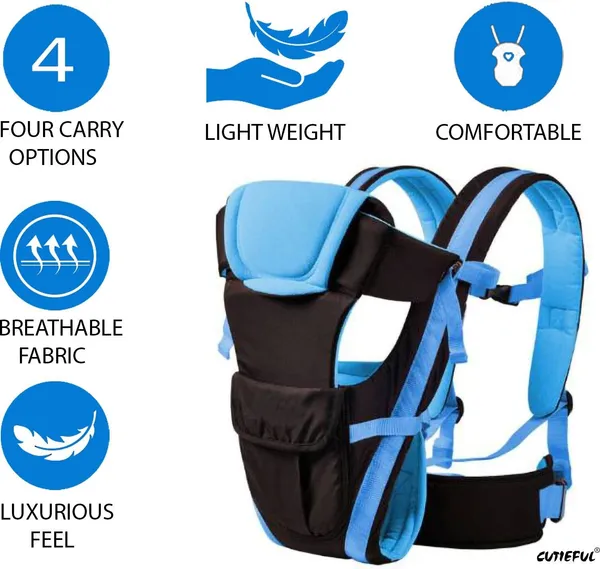 Little_Love_High_Quality_Bag_With_Strong_Belt_4_In_1_Position_Baby_Carrier_Black_Blue,_Front_Carry_Facing_Out