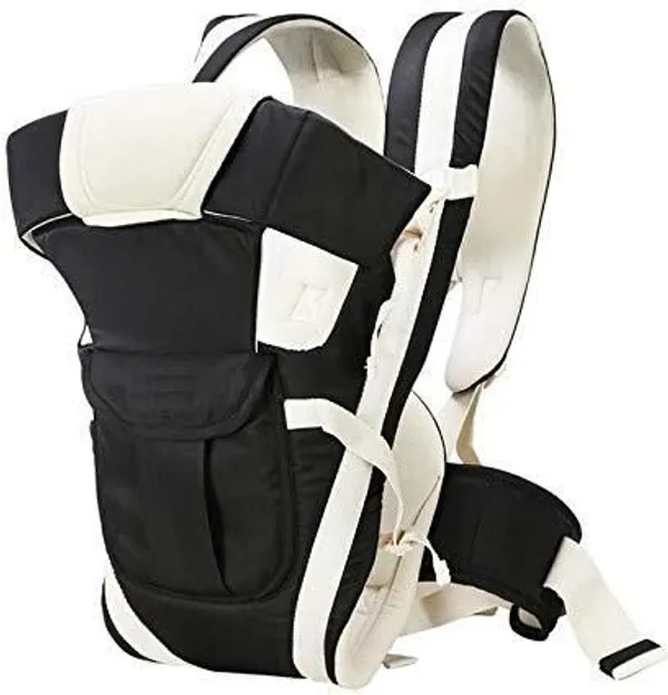 Lovebabie_Baby_Carrier_4_In_Position_With_Safety_Belt_Black,_Front_Carry_Facing_In_Baby_Carrier_Black,_Front_Carry_Facing_In