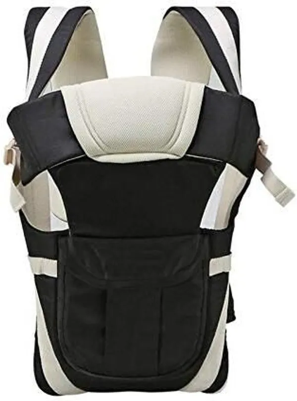 Lovebabie_Baby_Carrier_4_In_Position_With_Safety_Belt_Black,_Front_Carry_Facing_In_Baby_Carrier_Black,_Front_Carry_Facing_In