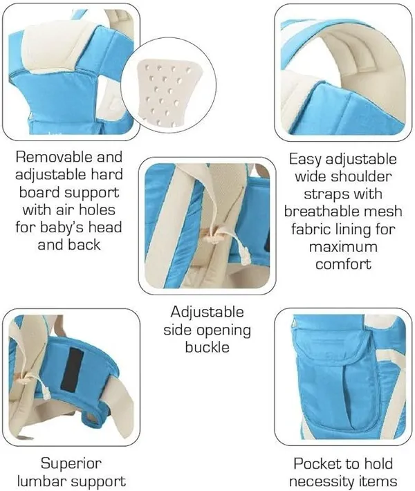 Lovebabie_Baby_Carrier_4_In_Position_With_Safety_Belt_Sky_Blue,_Front_Carry_Facing_In_Baby_Carrier_Sky_Blue,_Front_Carry_Facing_In