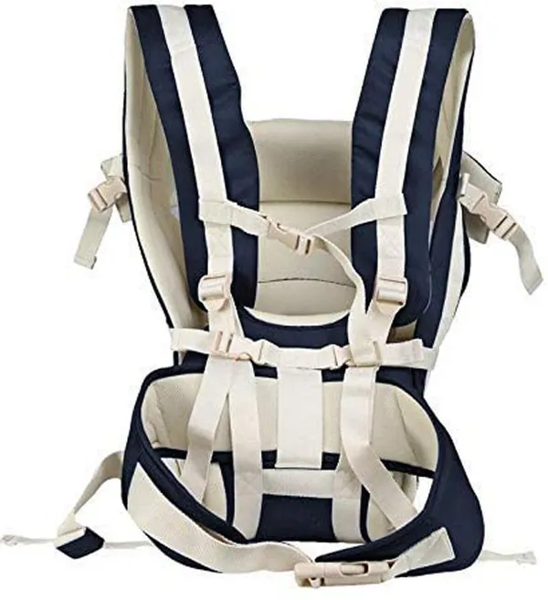 Lilnino_Bag_Baby_Carrier_|_Front_&_Back_Carrying_Positions_|_0_-_2_Years_Baby_Carrier_Navy_Blue,_Front_Carry_Facing_Out