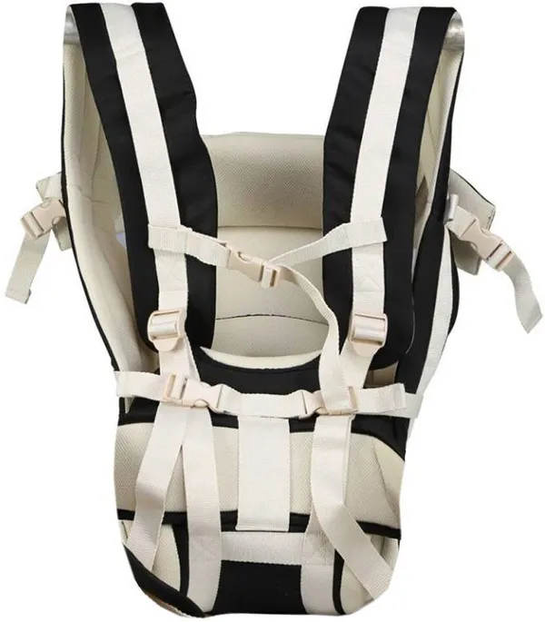 Anicare_Adjustable_Baby_Carry_Bag_4_In_1_Positions_For_0_To_3_Year_With_Safety_Belt_Baby_Carrier_Black,_Front_Carry_Facing_In