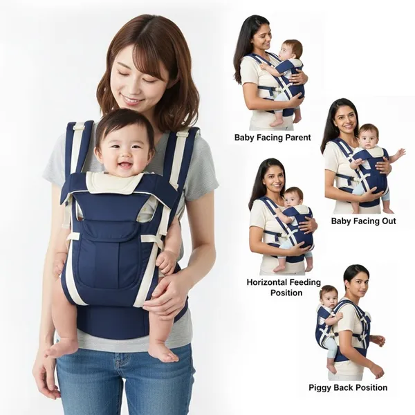 Lilnino_Baby_Carrier_Bags_0_To_24_Months_Baby_Carrier_Blue,_Front_Carry_Facing_Out