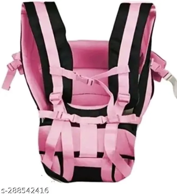 Yeshvitrading_Baby_Care_Bag_Baby_Carrier_Pink,_Back_Carry