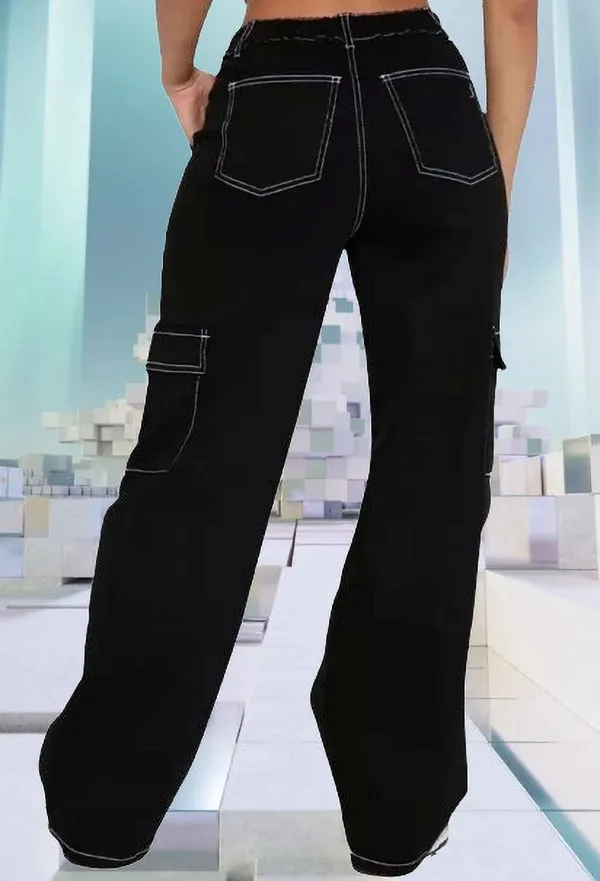 Rajni_Global_Relaxed_Fit_Boys_&_Girls_Black_Jeans