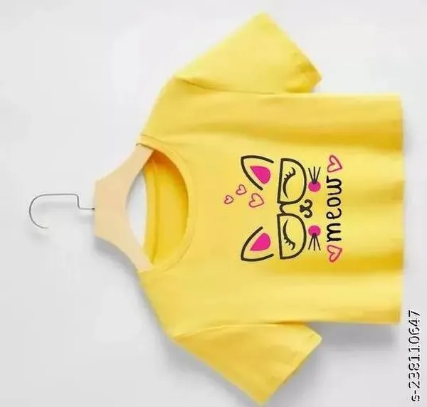 Sonali_Printed_Women_Round_Neck_Yellow_T-Shirt