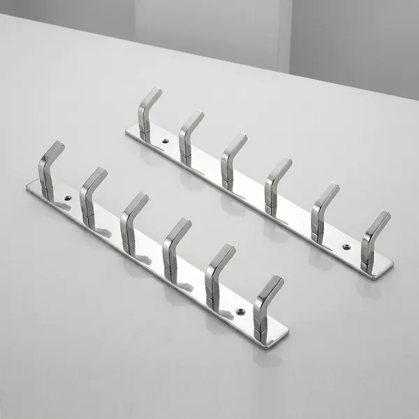Silver_Stainless_Steel_Modern_6_Double_Hook_Wall_Mounted_Coat_Rack_Pack_Of_2
