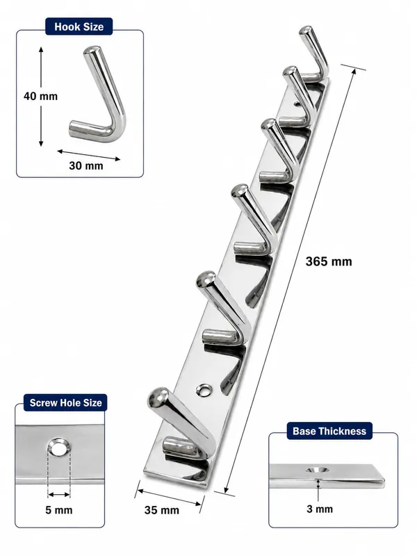 Silver_Stainless_Steel_Modern_6_V-Hook_Wall_Mounted_Coat_Rack_Pack_Of_2