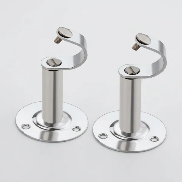 Silver_Stainless_Steel_Chrome_Wall_Mounted_Adjustable_Handrail_Bracket_Pack_Of_2
