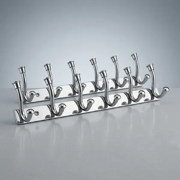 Silver_Stainless_Steel_Modern_6_S-Hook_Wall_Mounted_Coat_Rack_Pack_Of_2