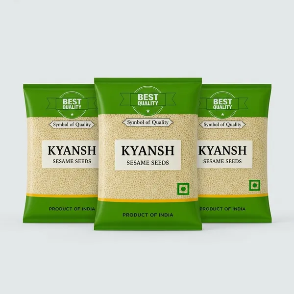 Kyansh_White_Sesame_Seeds_250_G_-_Pack_Of_3