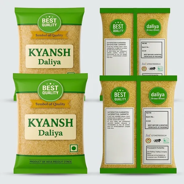 Kyansh_Dalia_Broken_Wheat_500_G_-_Pack_Of_4
