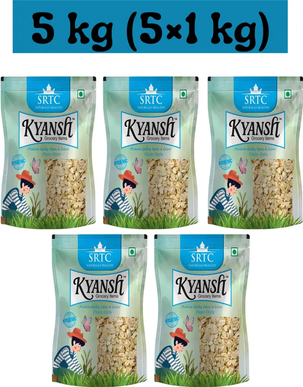 Kyansh_5_Kg_Premium_Quality_Oats,_Natural_Oats_Pouch