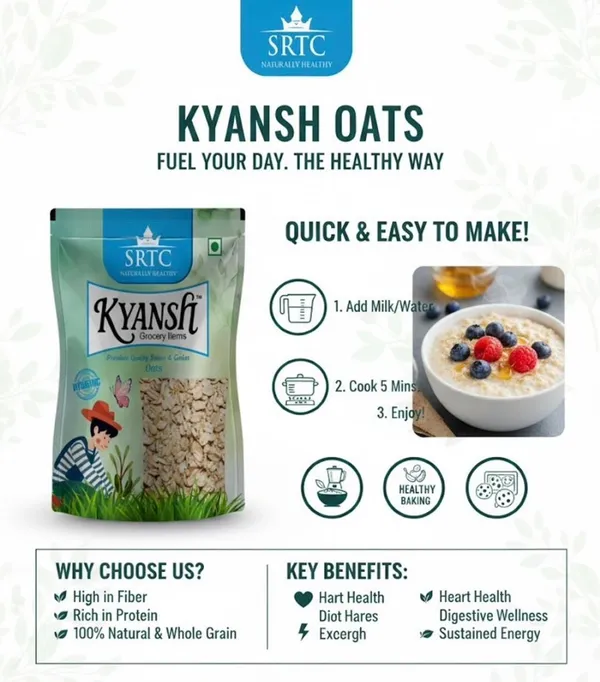 Kyansh_5_Kg_Premium_Quality_Oats,_Natural_Oats_Pouch