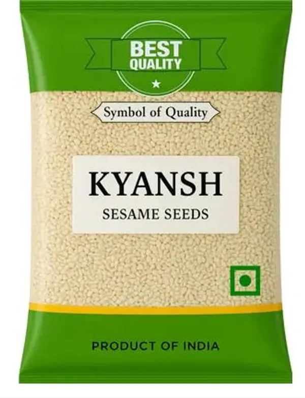 Kyansh_Unpolished_White_Sesame_Seeds_Pack_Of_2