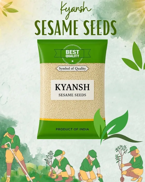 Kyansh_Unpolished_White_Sesame_Seeds_Pack_Of_2