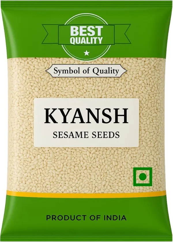 Kyansh_White_Sesame_Seeds_250_G_-_Pack_Of_3