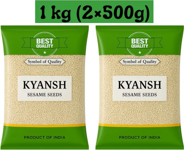 Kyansh_1Kg_White_Til_Seeds,_Protein-Rich,_High_Fiber_|_Sesame_Seeds