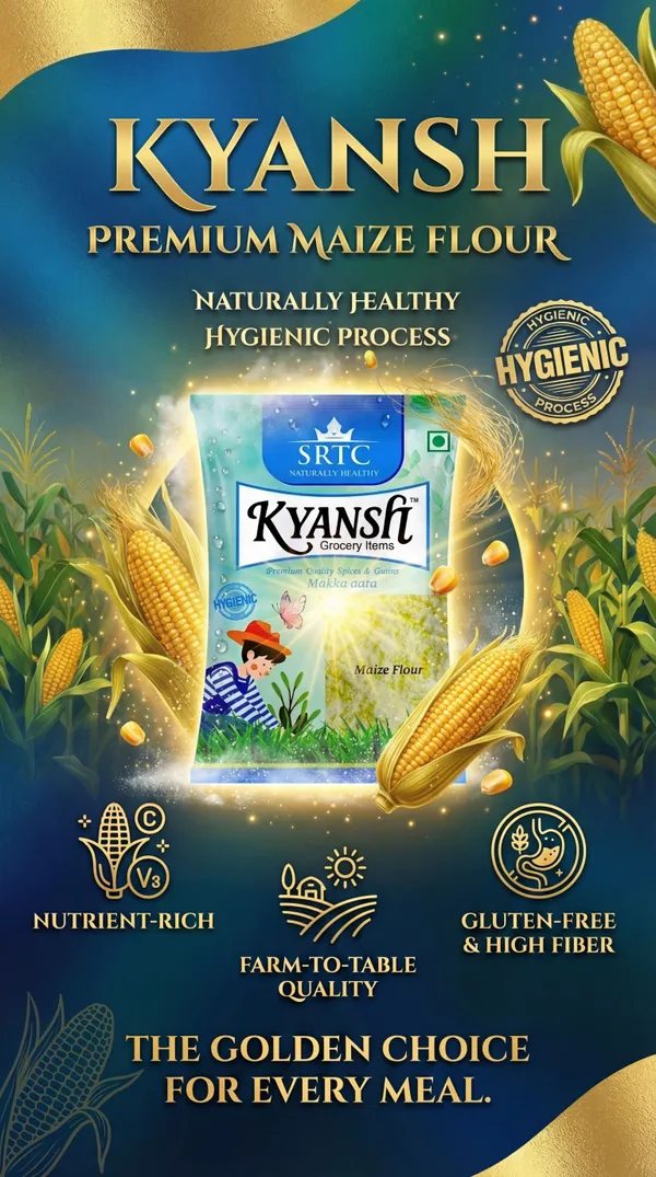 Kyansh_1_Kg_Premium_Quality_Maize_(Corn/Makka)_Flour