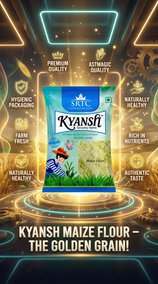 Kyansh_1_Kg_Premium_Quality_Maize_(Corn/Makka)_Flour