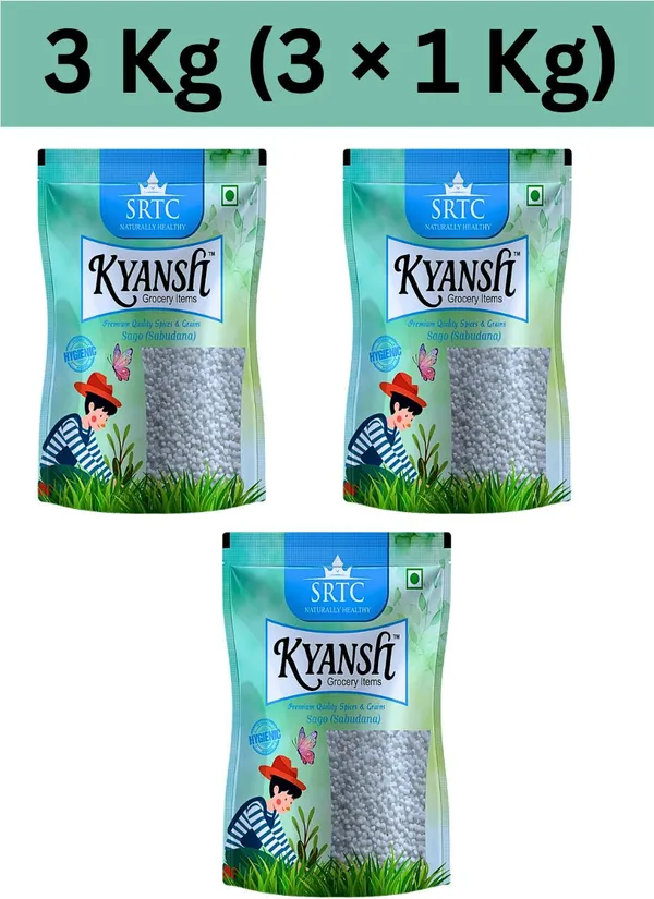 Kyansh_Sabudana_Sago_3Kg_(Pack_Of_3)