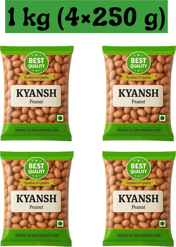 Kyansh_Brown_Whole_Peanuts_Pack_Of_4
