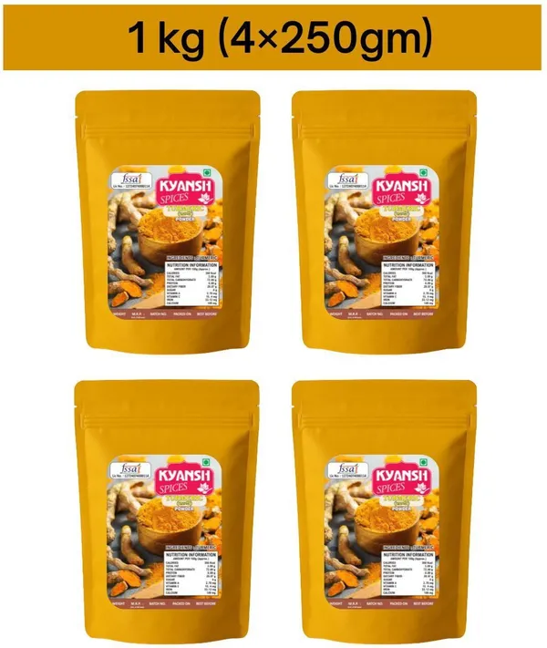 Kyansh_Turmeric_Powder_250_G_(Pack_Of_4)