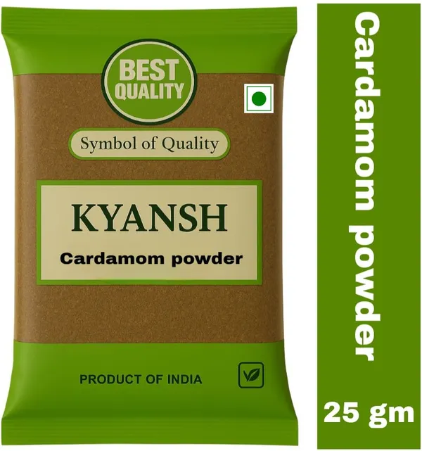 Kyansh_Cardamom_Powder_|_Elaichi_Powder_|Natural_&_Aromatic_(25_G)