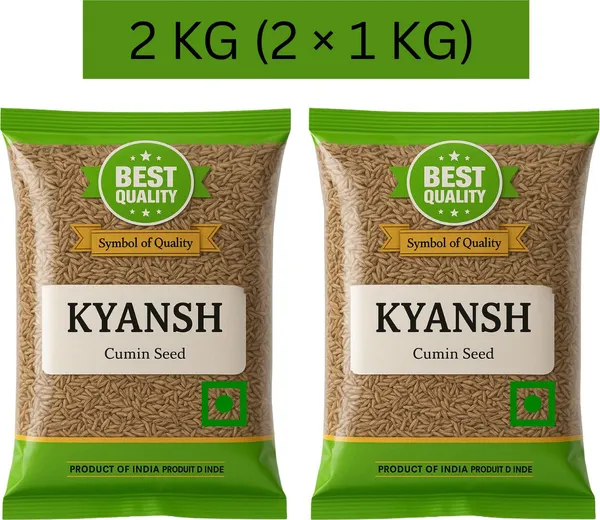 Kyansh_Cumin_Seeds_Jeera_1Kg_Pack_Of_2