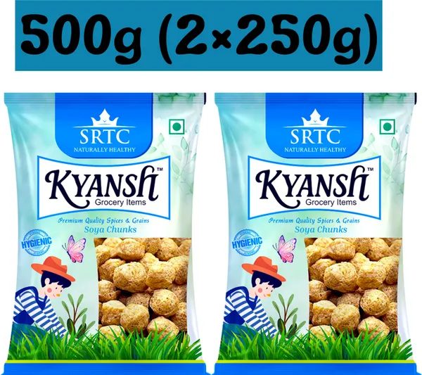Kyansh_Soya_Chunks_250_G_-_Pack_Of_2