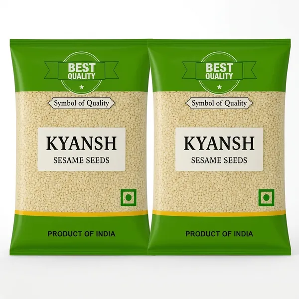 Kyansh_Unpolished_White_Sesame_Seeds_Pack_Of_2