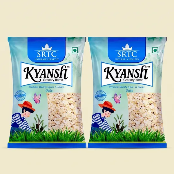Kyansh_Natural_Oats_500_G_(Pack_Of_2)