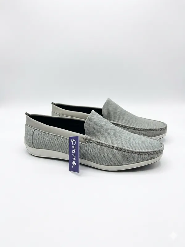 Grey_Canvas_Slip-On_Loafers_For_Men