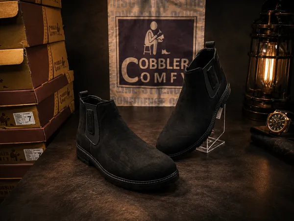 Faux_Leather_Round_Suede_Chelsea_Boot_Brown