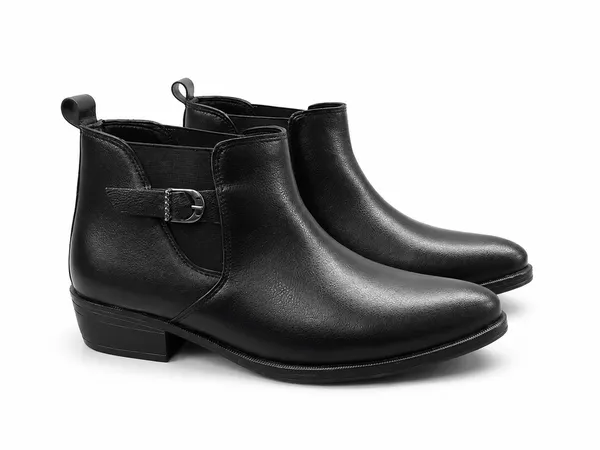 Faux_Leather_Cow_Boy_Chelsea_Boot_Black