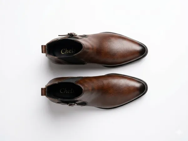 Faux_Leather_Cow_Boy_Chelsea_Boot_Brown