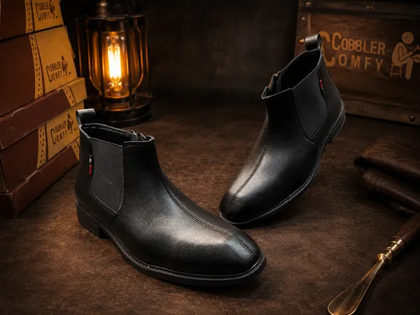 Faux_Leather_Dimond_Cut_Milled_Chain_Chelsea_Boot_Jack