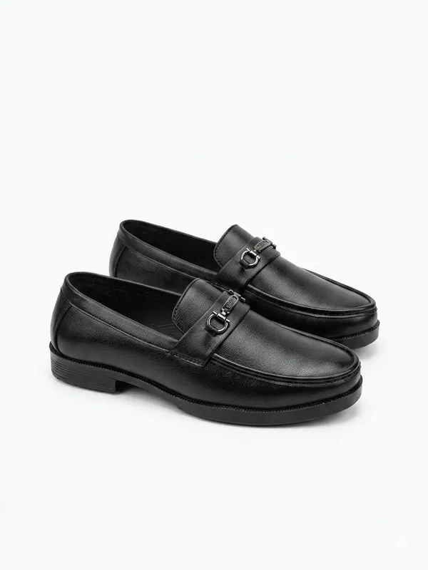 Black_Genuine_Leather_Slip-On_Buckle_Formal_Shoes_For_Men