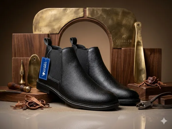 Black_Textured_Leather_Chelsea_Boots_For_Men