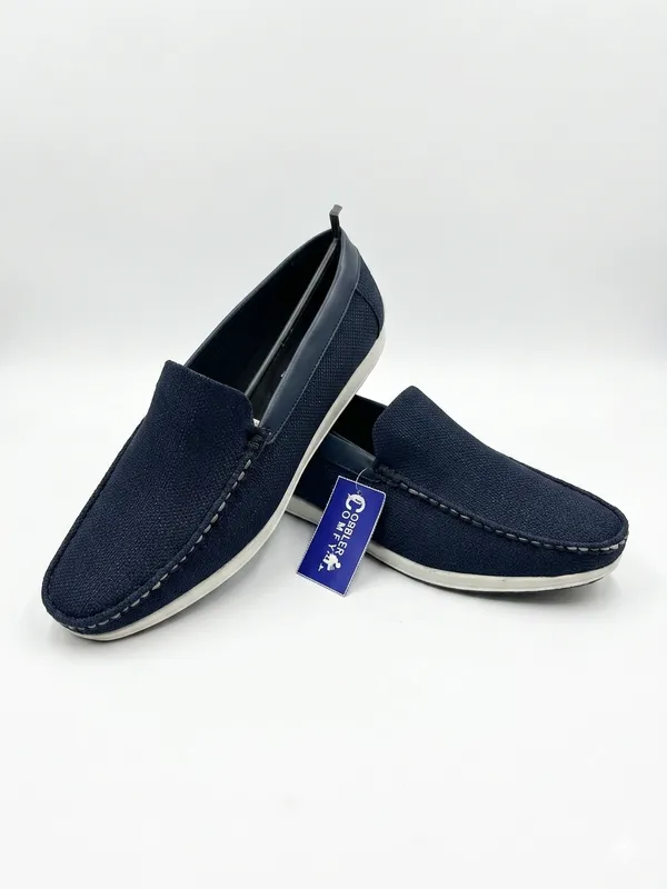 Navy_Blue_Canvas_Slip-On_Loafers_For_Men
