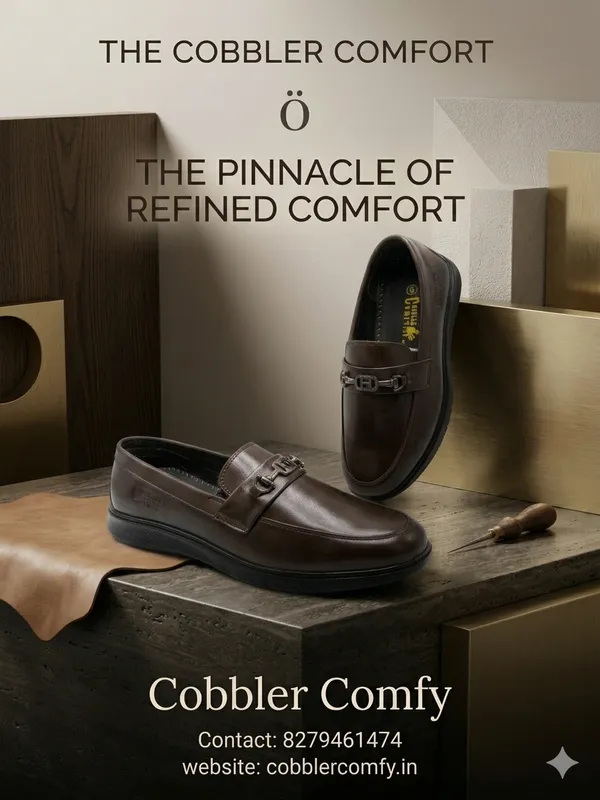 Brown_Leather_Buckle_Slip-On_Formal_Shoes_For_Men